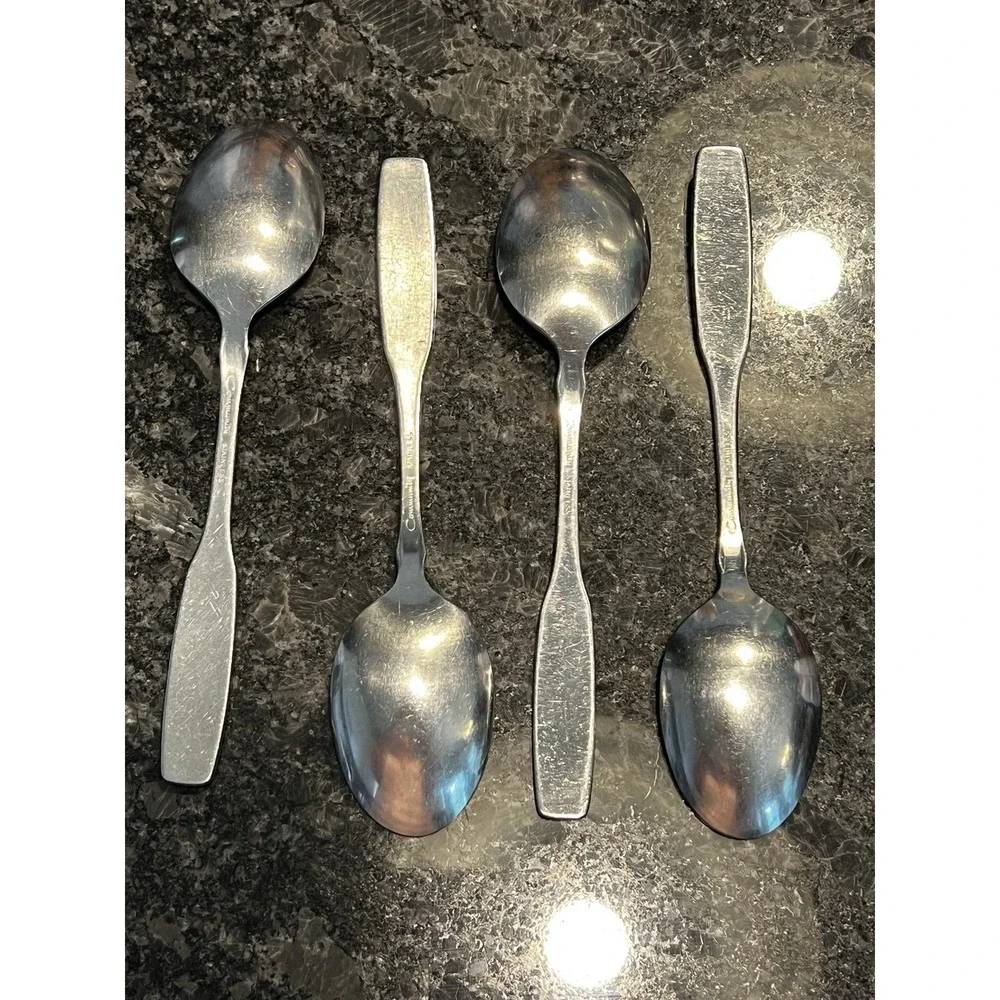 Vintage Oneida Community Paul Revere Stainless Steel Flatware Assorted Lot Of 27